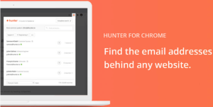 hunter email finder chrome extension