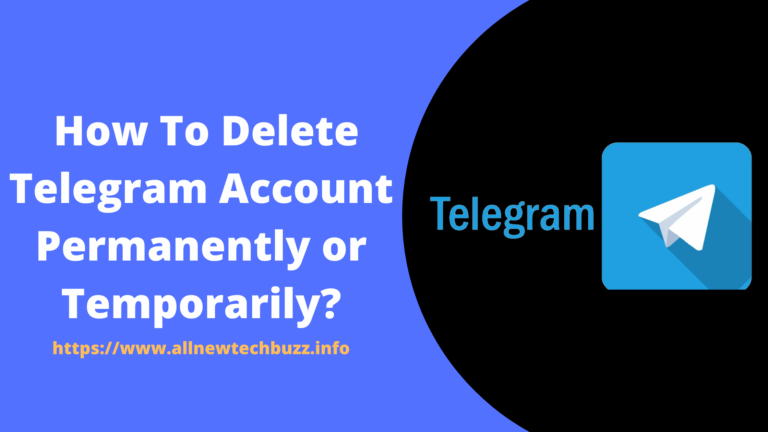 how to delete telegram account permanently temporarily