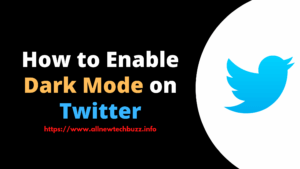 how to enable dark mode on twitter
