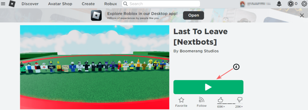 play any game on roblox using web browser