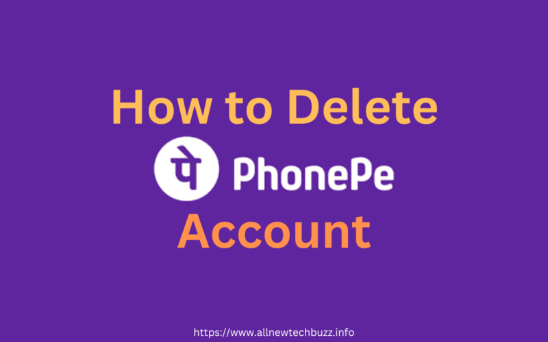 how to delete phonepe account